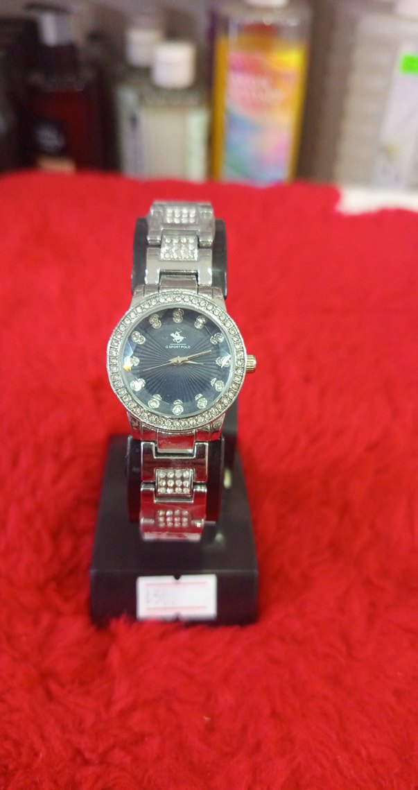 Taşlı Kemerli Kadın Kol Saati - Görsel 2