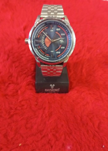 Raymond Erkek Gümüş Metal Kordonlu Saat - Görsel 3