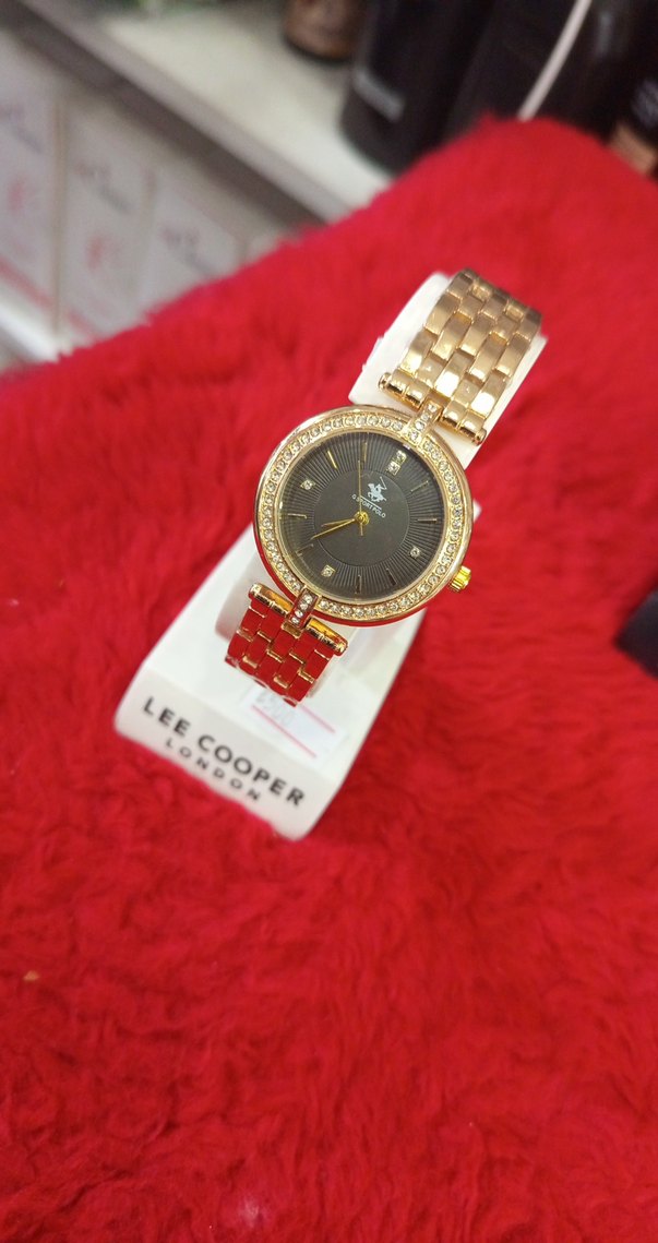 Altın Renkli Cooper Kadın Kol Saati - Görsel 2