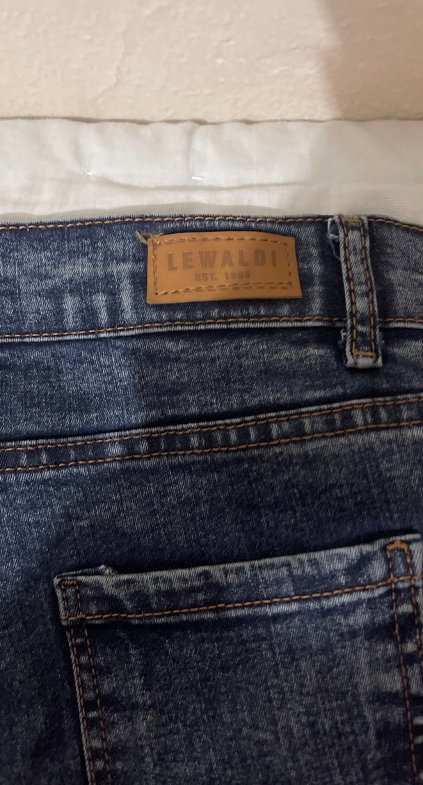 Kadın Gri Midi Boy Denim Jean - Görsel 3