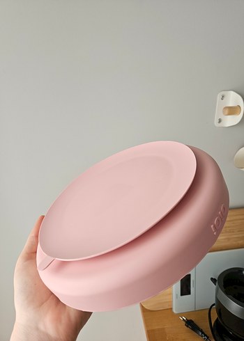 Oioi Pembe Çocuk Tabak Seti ve Bardak - Görsel 3