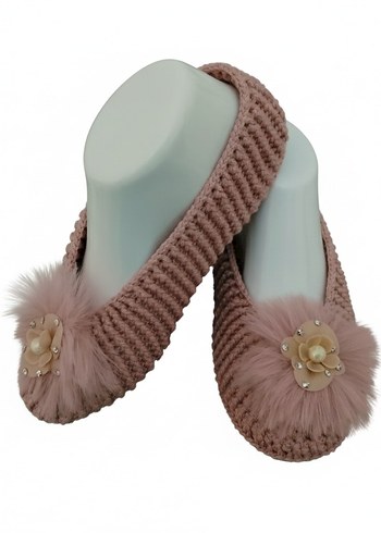 Örgü tabanlı patik 37 38 numara - Görsel 3