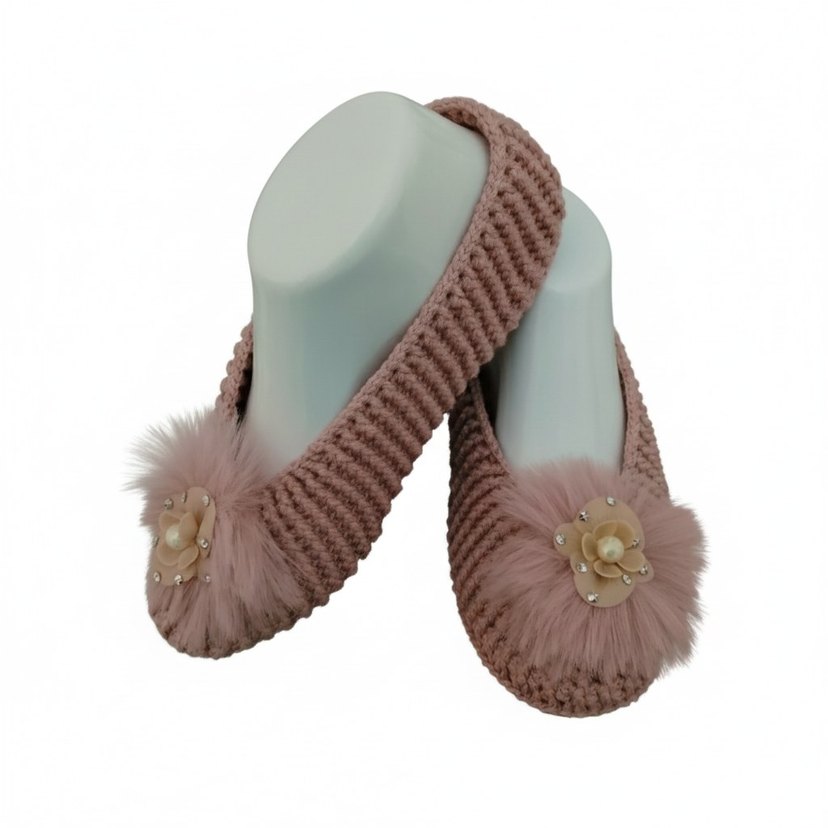 Örgü tabanlı patik 37 38 numara - Görsel 3