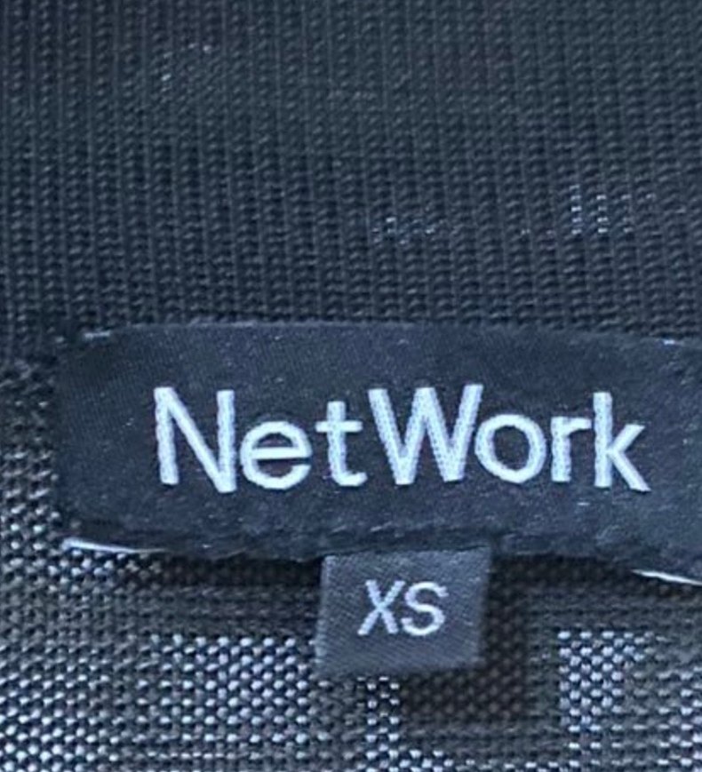 Network Siyah V Yaka Kolsuz Bluz - Görsel 3