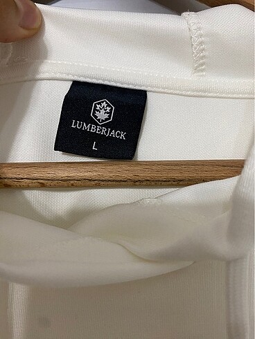 l Beden beyaz Renk Lumberjack Sweatshirt