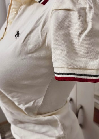 Mudo Beyaz Pamuklu Polo Tişört - Görsel 6