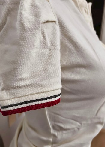 Mudo Beyaz Pamuklu Polo Tişört - Görsel 7