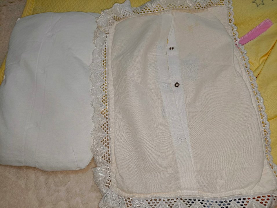 Sarı Nakışlı Bebek Uyku Seti 6 parça - Görsel 4