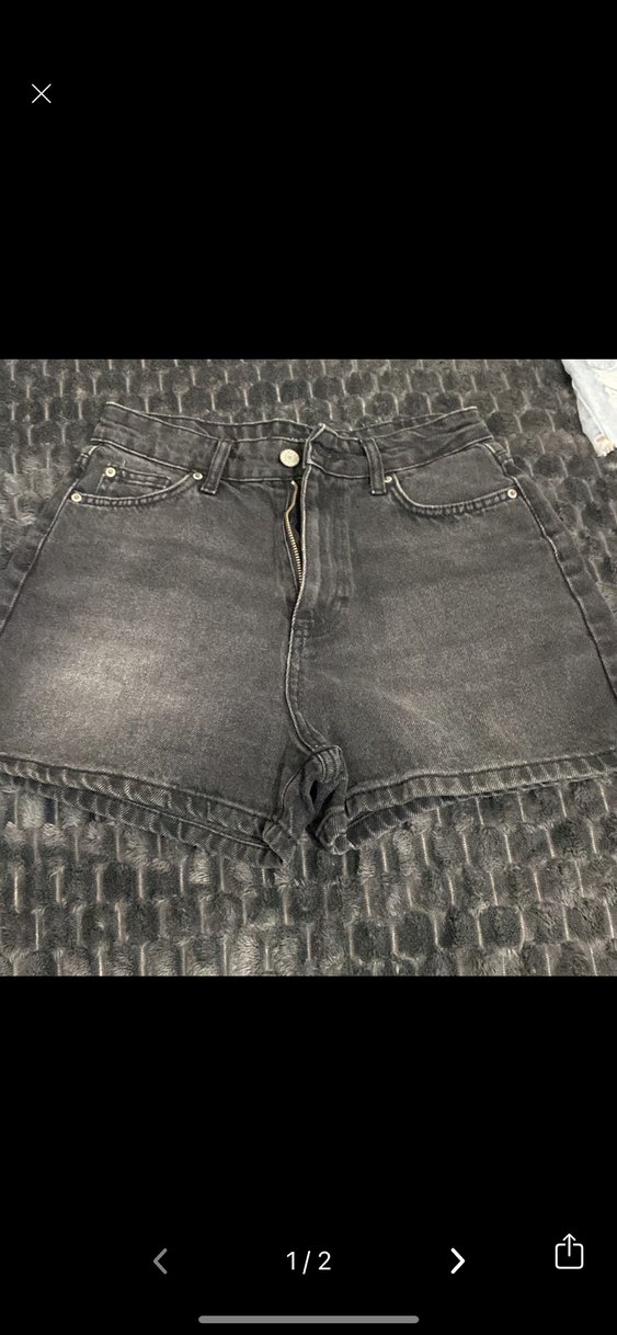 Trenyolmilla kot şort - Görsel 2