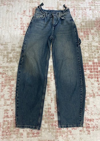 Lacivert buggy jean - Görsel 2