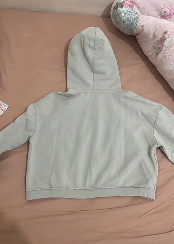 Su yeşili Addax kısa hırka - Görsel 4