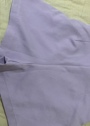 Mor şort etek - Görsel 4