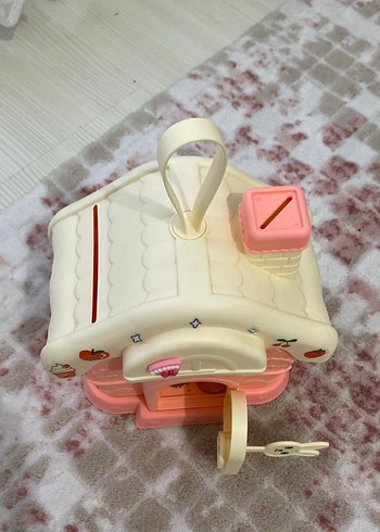 Pastel Pembe Oyuncak Ev Kumbara - Görsel 4