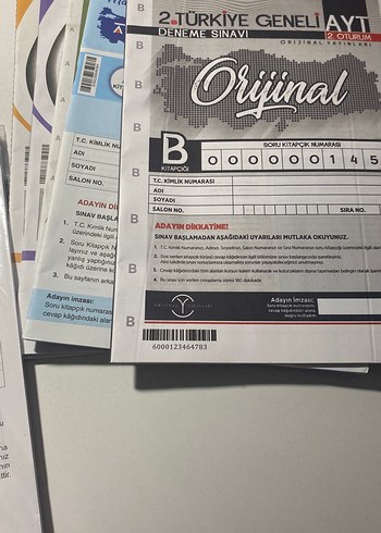 Tyt ayt genel deneme seti TOPLU - Görsel 3