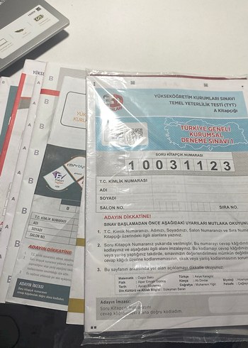 Tyt ayt genel deneme seti TOPLU - Görsel 2