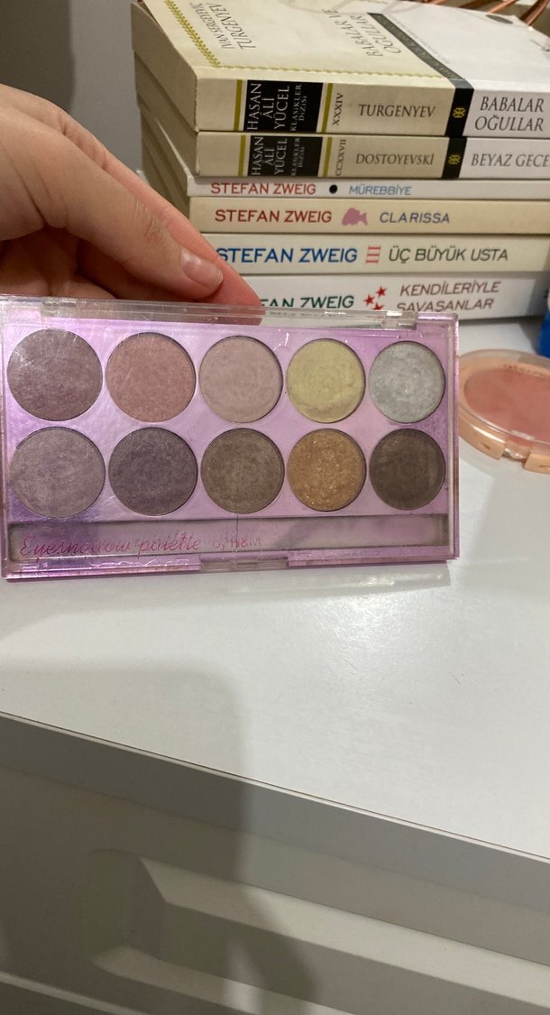 HM Bej Tonlarında Işıltılı Far Paleti - Görsel 4