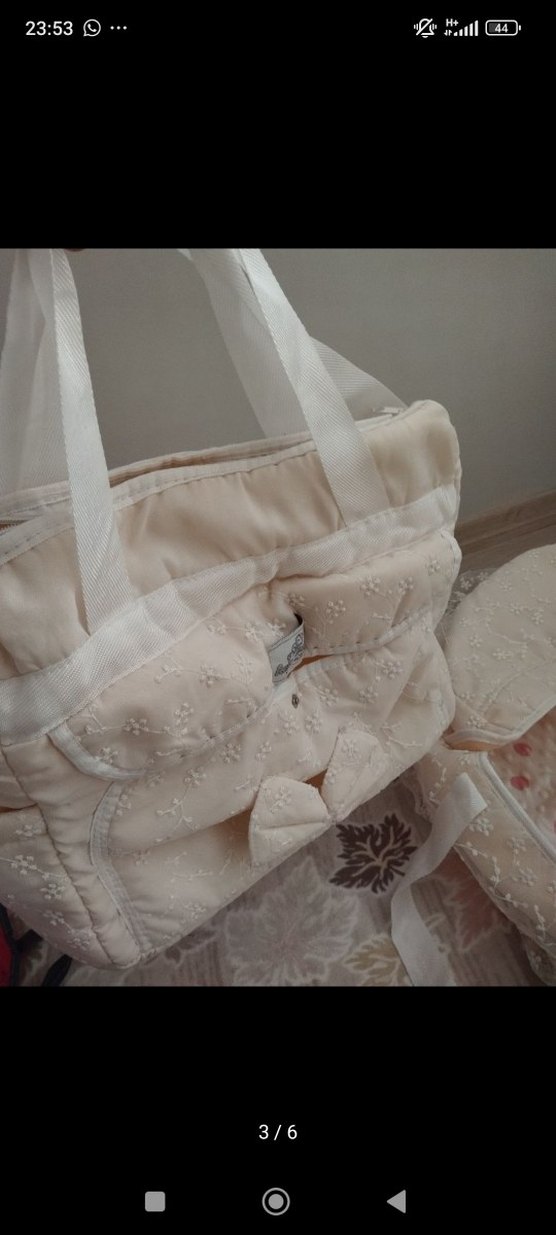 Nakışlı Beyaz Bebek Uyku Seti - Görsel 2