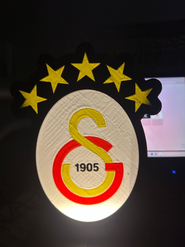 Işıklı Masa ÜSTÜ GALATASARAY - Görsel 2