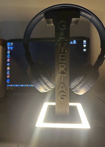 Işıklı kulaklık standı - Görsel 2