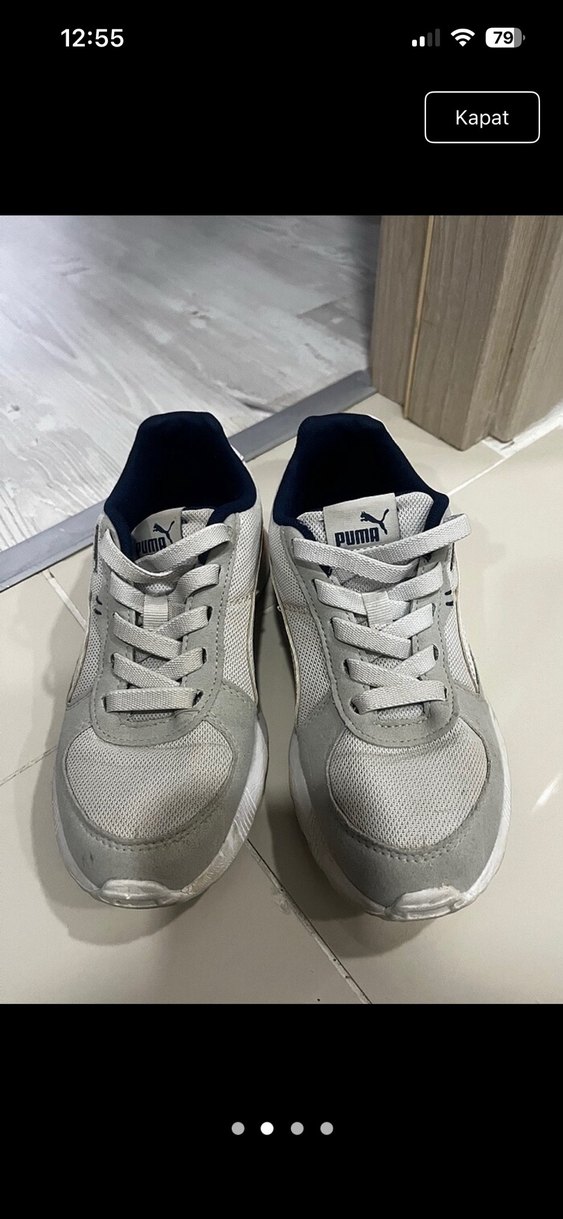 Puma Gri Erkek Çocuk Spor Ayakkabı - Görsel 4