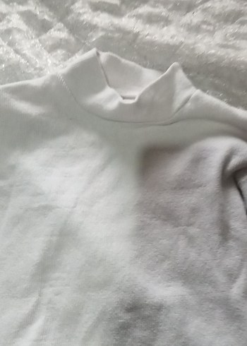 Beyaz Çocuk Uzun Kollu Atlet - Görsel 3