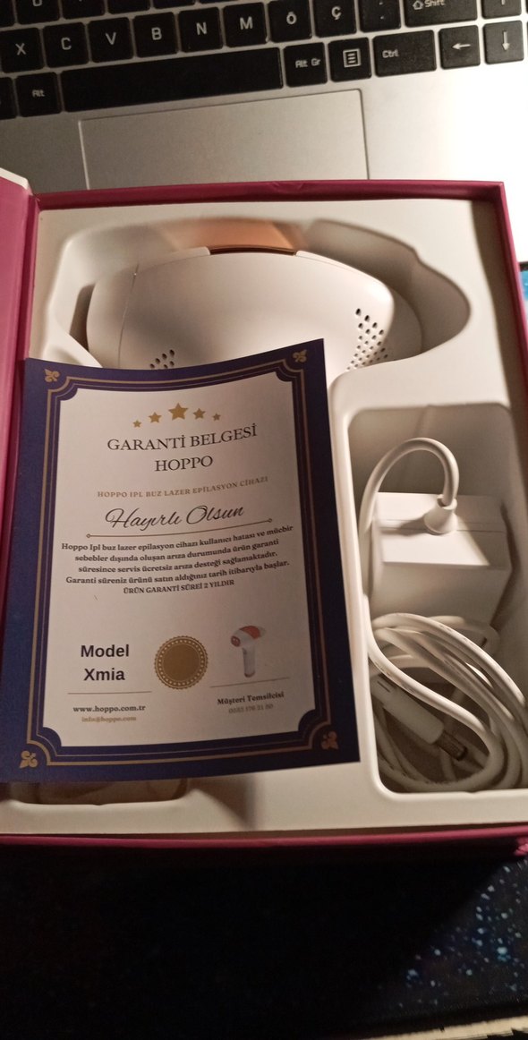 Hoppo Xmia IPL Lazer Epilasyon Cihazı Pembe - Görsel 2