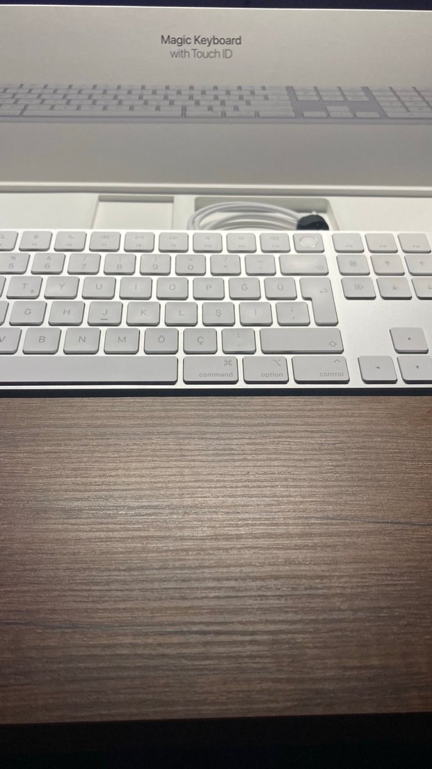 Magic Keyboard Touch ID Gri Klavye - Görsel 4