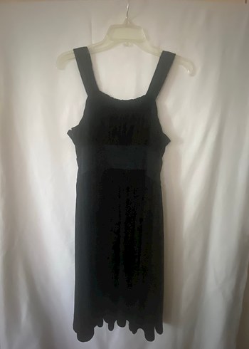 Siyah Drapeli Gece Elbisesi - Görsel 3