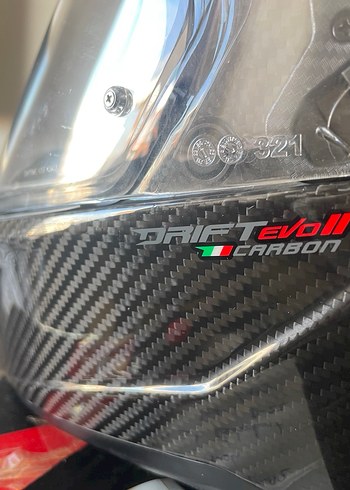 CABERG FUL CARBON KASK DRIFT EVO-II - Görsel 5