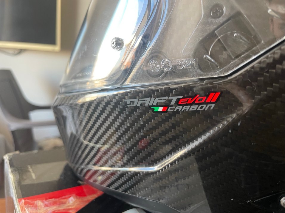 CABERG FUL CARBON KASK DRIFT EVO-II - Görsel 5