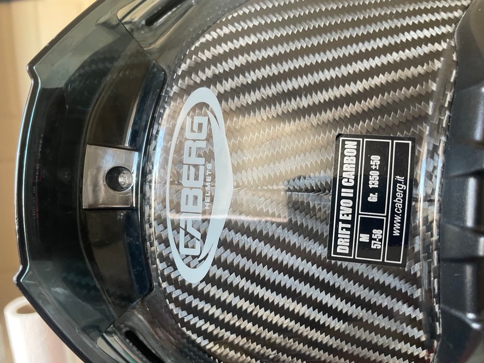 CABERG FUL CARBON KASK DRIFT EVO-II - Görsel 3