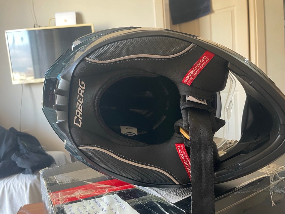 CABERG FUL CARBON KASK DRIFT EVO-II - Görsel 4