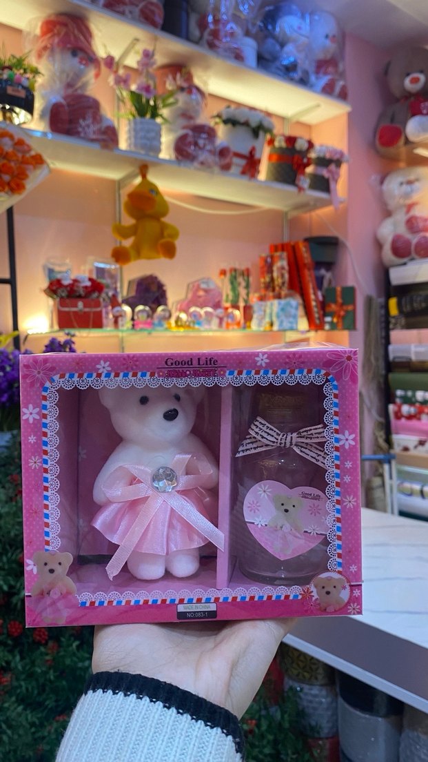 Renkli Peluş Ayıcık Seti ışıklı - Görsel 3