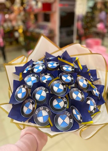 Bmw logolu buket - Görsel 2