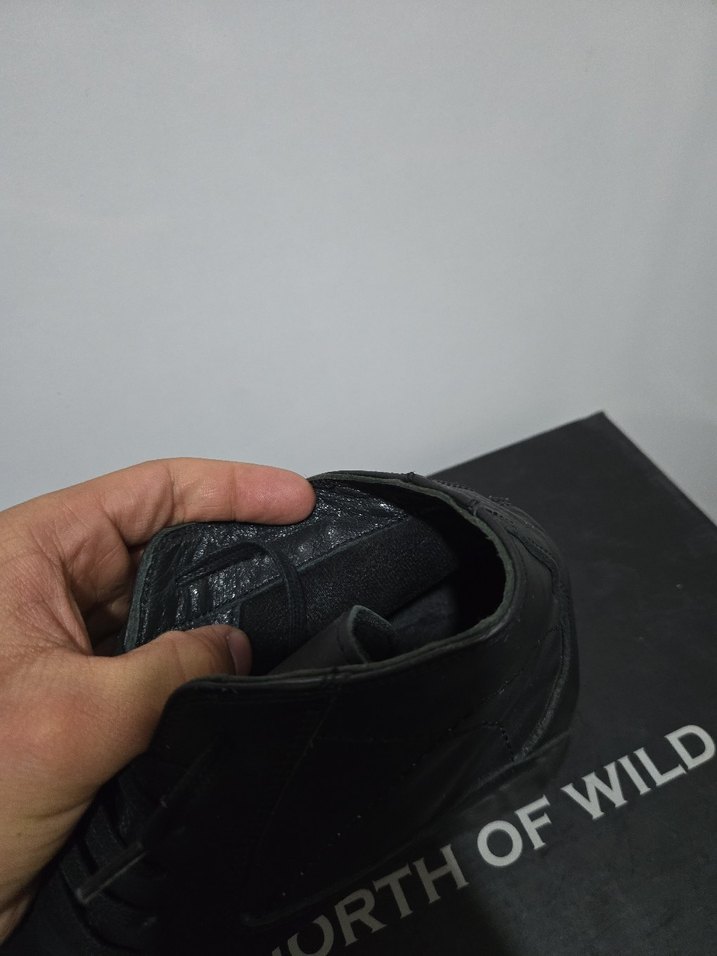 Erkek ORJİNAL DERİ Siyah Deri Ofis Botu - Görsel 4