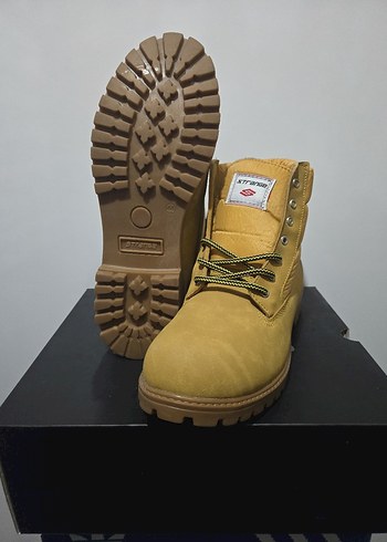 Cat Sarı Süet Erkek Outdoor Bot - Görsel 5