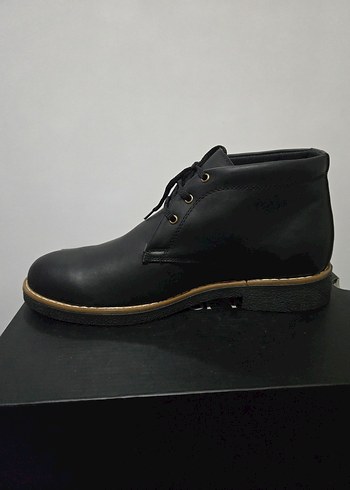 Erkek Siyah Klasik Bot - Görsel 2