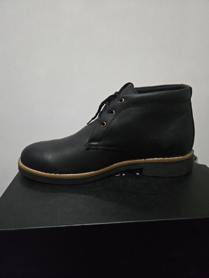 Erkek Siyah Klasik Bot - Görsel 2