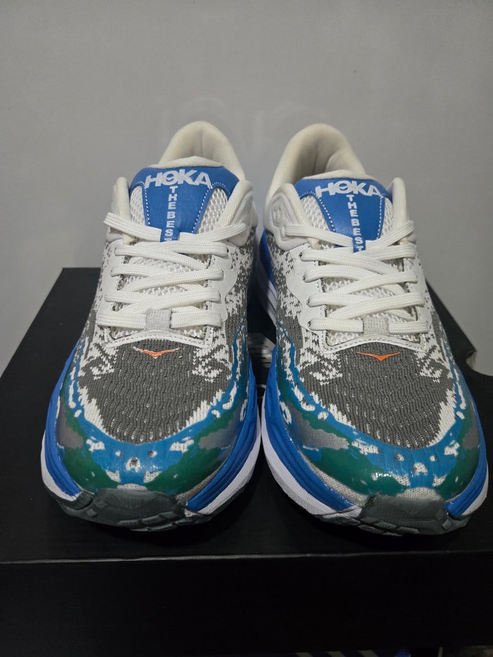 Gri Çok Renkli Bağcıklı Erkek Koşu Ayakkabısı - Görsel 3