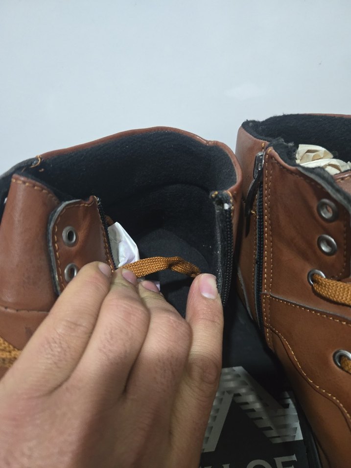 Kahverengi Tokalı Erkek Deri Bot - Görsel 5