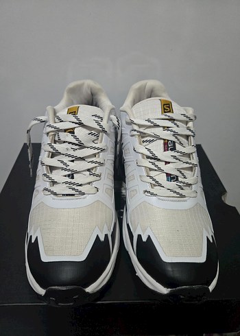 Salomon Beyaz Gri Erkek Spor Ayakkabı - Görsel 3