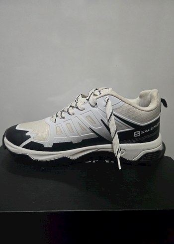 Salomon Beyaz Gri Erkek Spor Ayakkabı - Görsel 2
