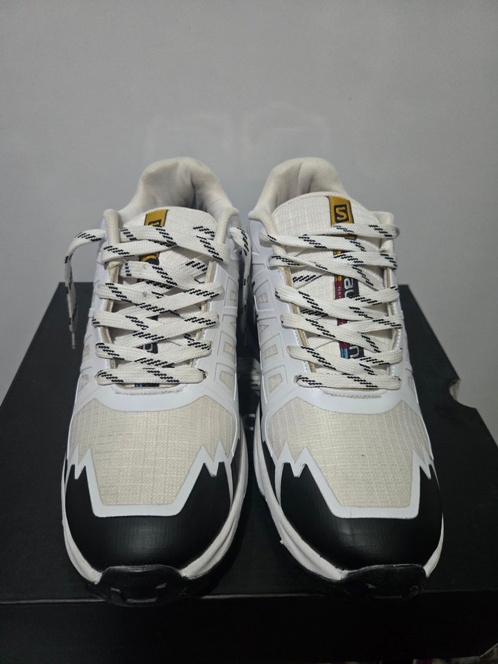 Salomon Beyaz Gri Erkek Spor Ayakkabı - Görsel 3