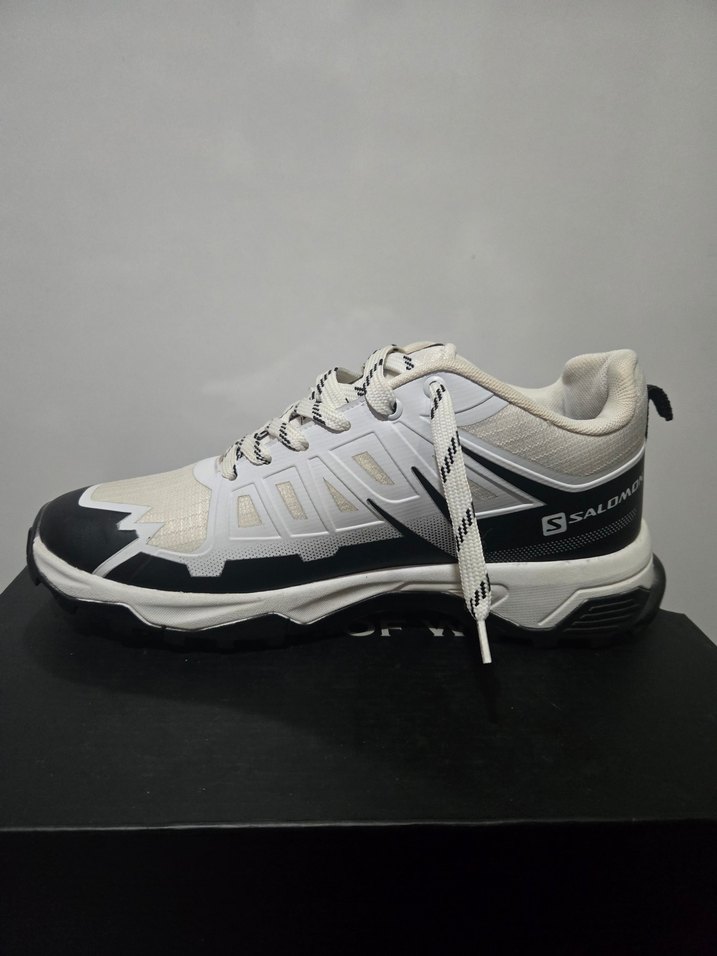 Salomon Beyaz Gri Erkek Spor Ayakkabı - Görsel 2