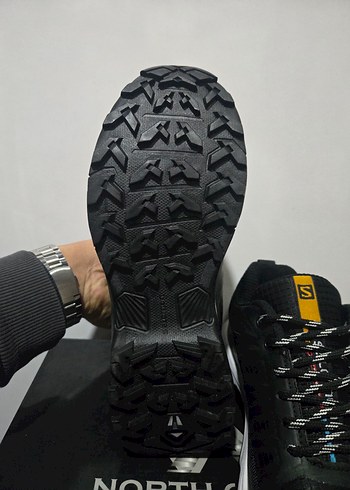 Salomon Siyah Bağcıklı Erkek Outdoor Ayakkabı - Görsel 4