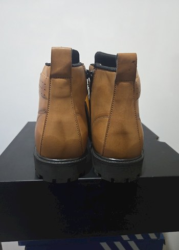 Kahverengi Deri Erkek Bağcıklı Bot - Görsel 6