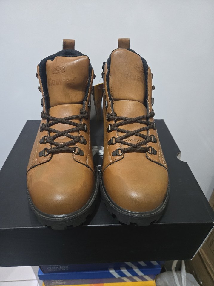 Kahverengi Deri Erkek Bağcıklı Bot - Görsel 3