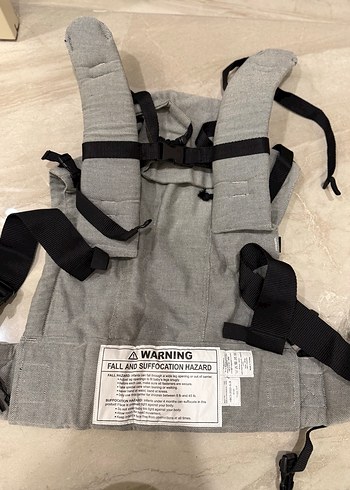 Huggyberry Gri Bebek Taşıyıcı Kanguru - Görsel 4