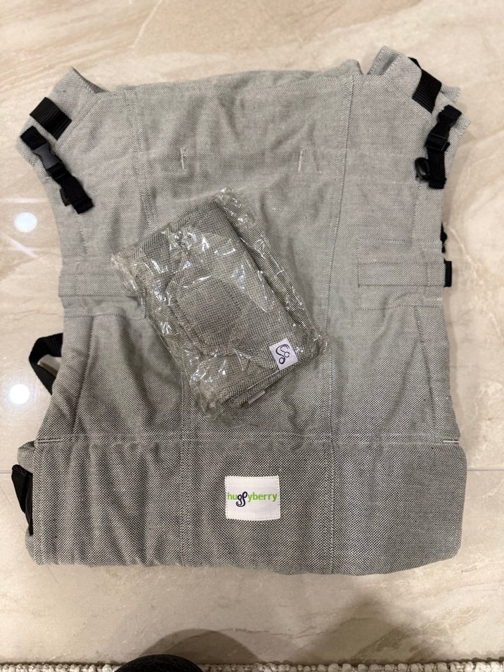 Huggyberry Gri Bebek Taşıyıcı Kanguru - Görsel 2