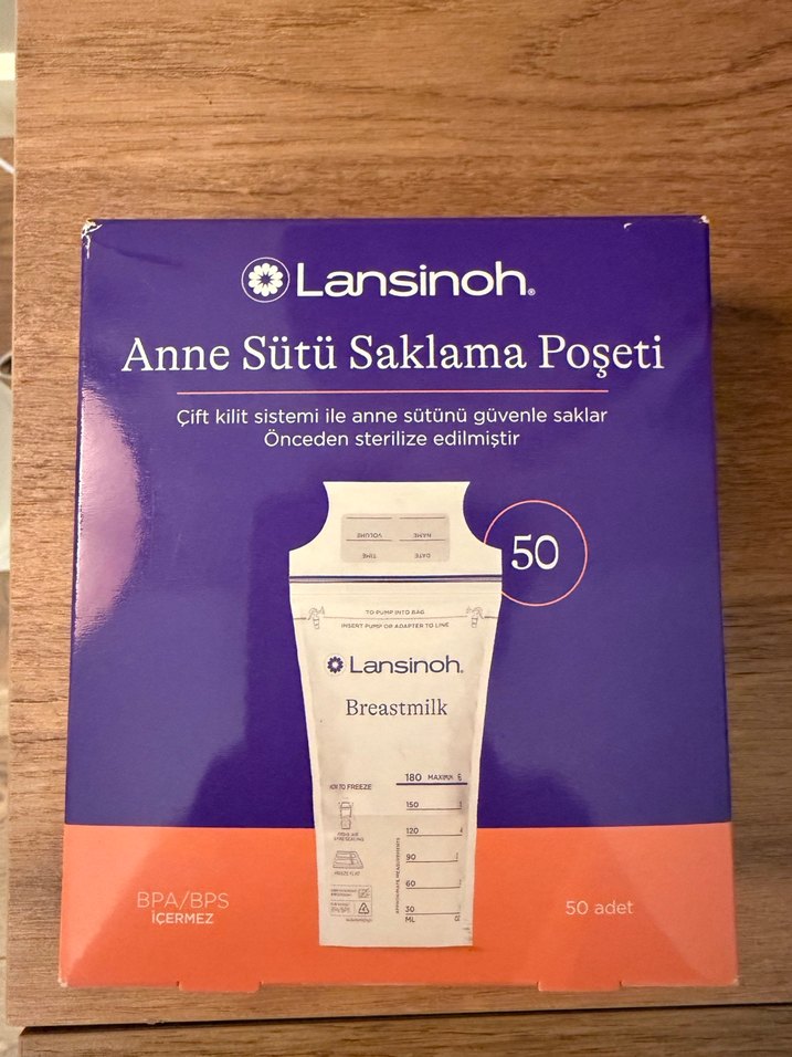 Lansinoh Anne Sütü Saklama Poşeti 50'li - Görsel 2